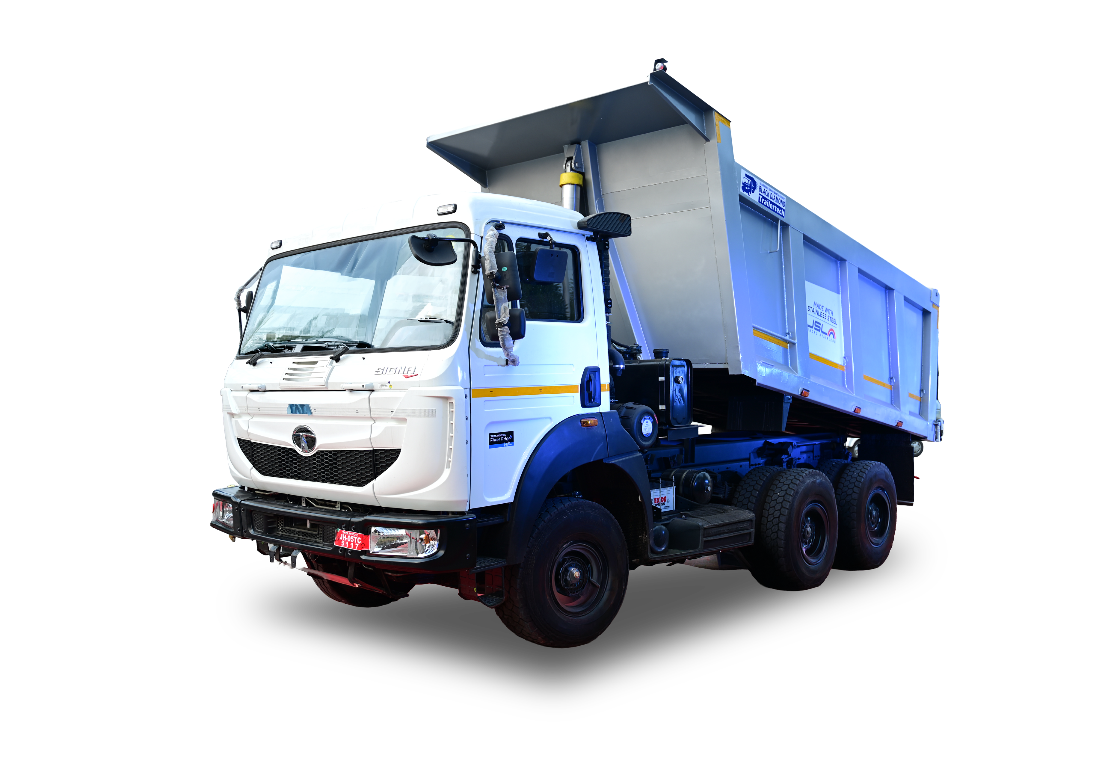 SM650 stainless steel tipper truck