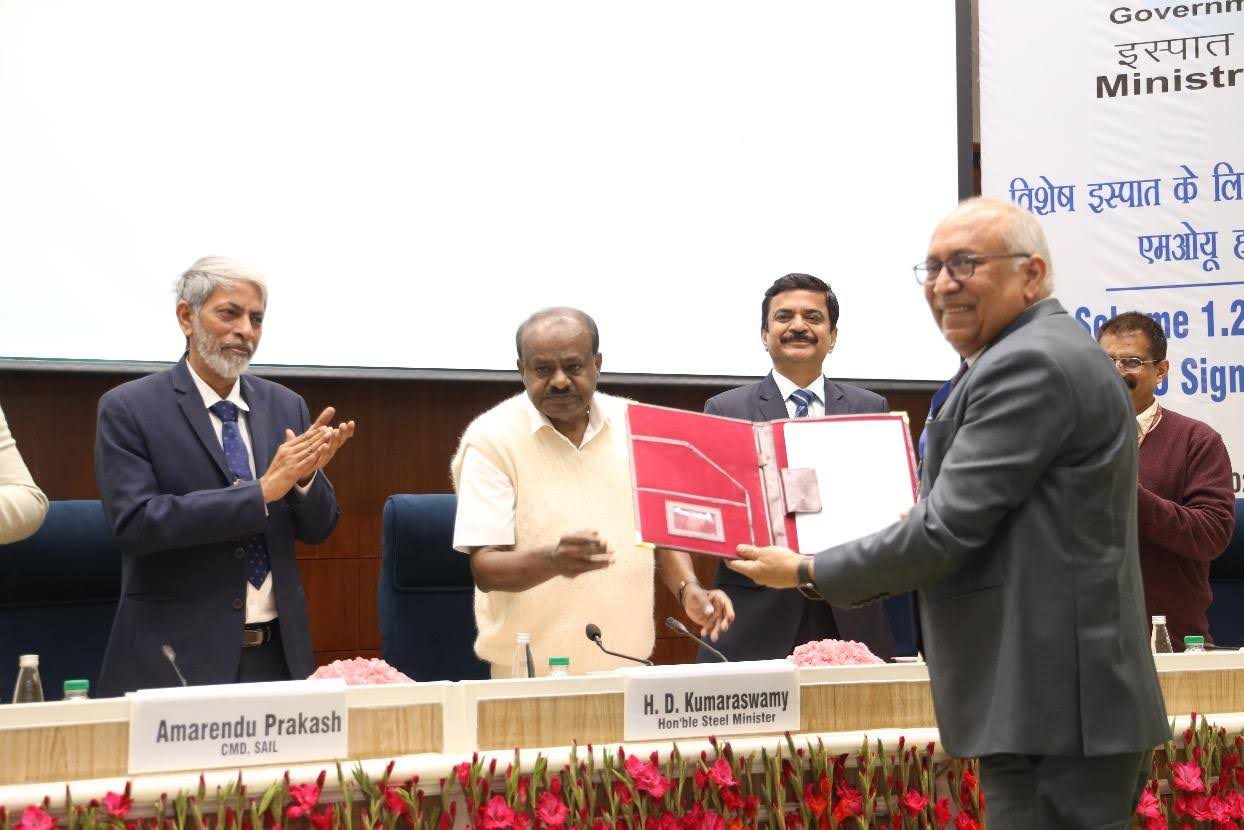 Jindal Stainless signs MoU with Government of India under PLI 1.2 ...