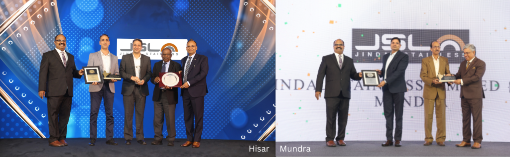 Jindal Stainless wins six awards at the 12th National Awards for Manufacturing Competitiveness
