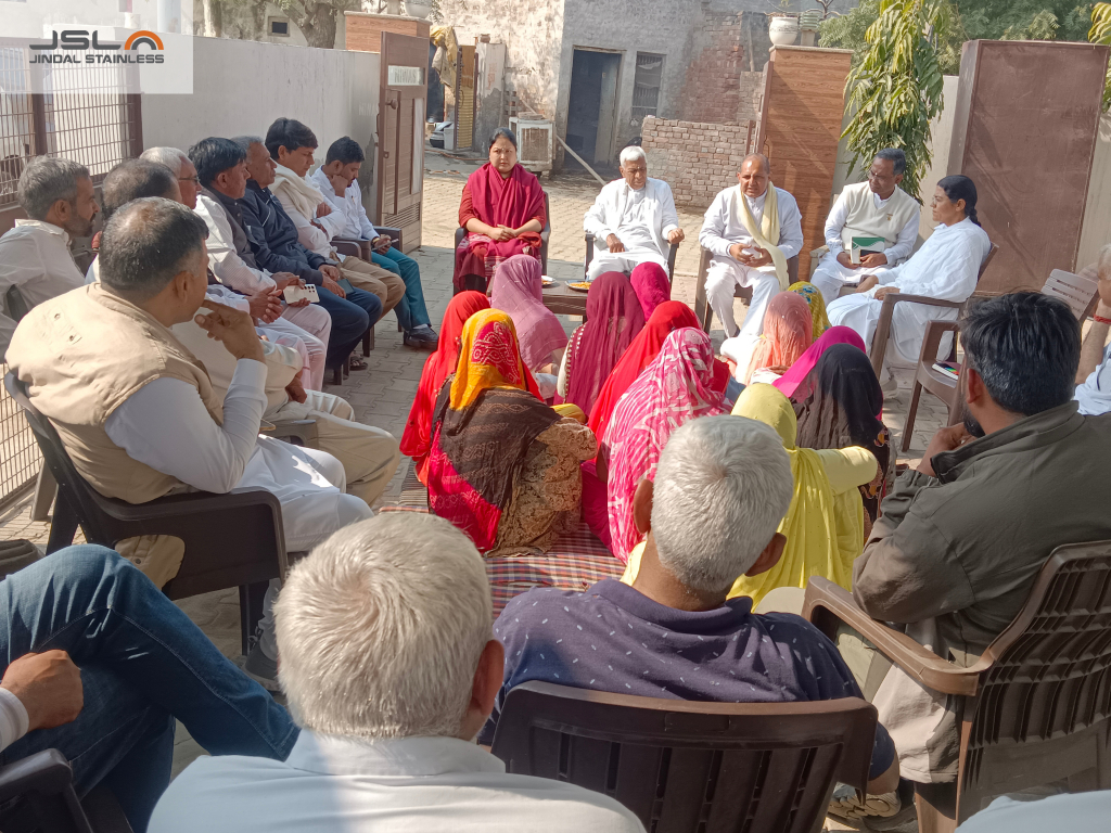 Jindal Stainless’ ‘Parivartan’ to drive holistic development of Ladwa Village in Hisar