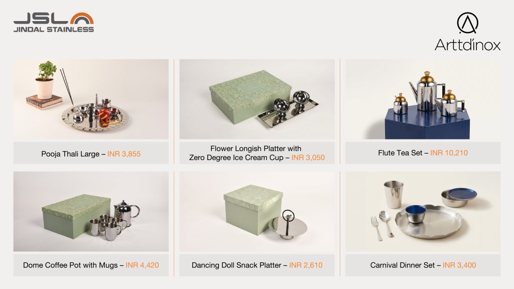 Arttd’inox Curates a Festive Collection of Luxury Stainless Steel Gifts, Blending Art, Design and Everyday Elegance